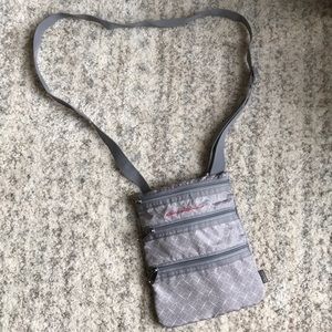 Eddie Bauer Nylon Crossbody Travel Bag NWOT